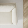 Madison - 3-sits soffa med divan vänster - Vit