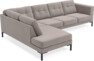Rio - 3-sits soffa med divan vänster - Grå