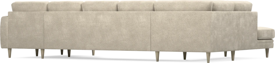Eden - 3-sits soffa med divan vänster och schäslong höger - Beige