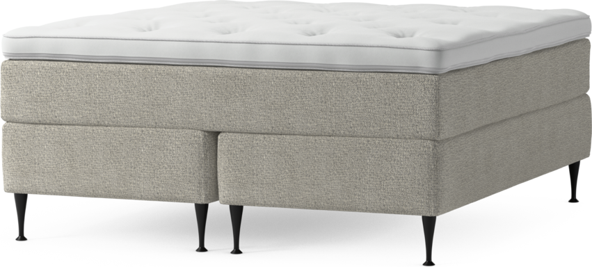 Delux Dream - Kontinentalsäng, dubbelsäng med bäddmadrass och sängben