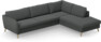 County - 2,5-sits soffa med divan höger - Grå