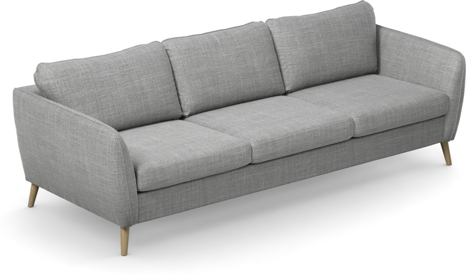 County - 3-sits soffa - Grå