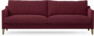 Winston - 4-sits soffa - Röd