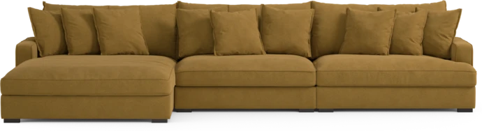 Rossi, 4-sits soffa med schäslong XL vänster