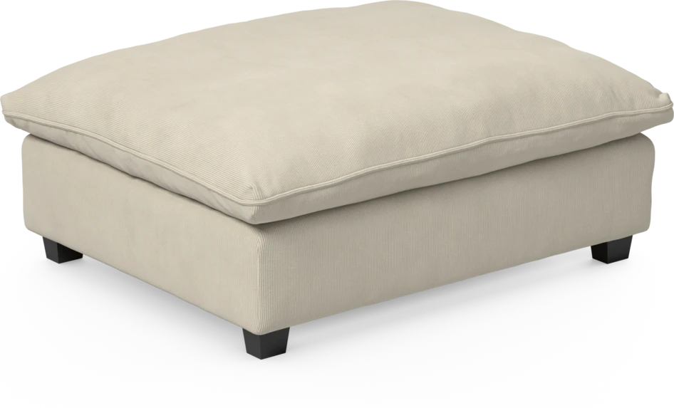 Bellora - Fotpall 130 - Vit