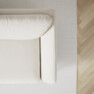 Madison Lux - 2-sits soffa - Vit