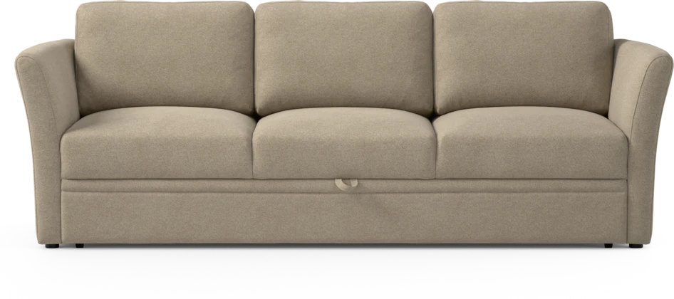 Öland - Bäddsoffa 3-sits, längsbäddad - Beige