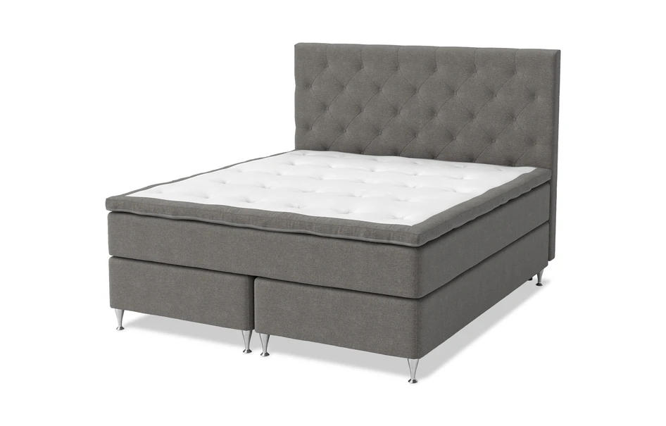 Sense - Sänggavel, B 160-210 cm - Grå