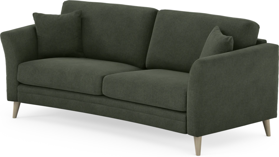 Eden - 2,5-sits soffa svängd - Grön