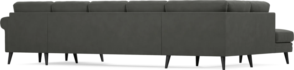 Eden - 3-sits soffa med divan vänster och schäslong höger - Grå