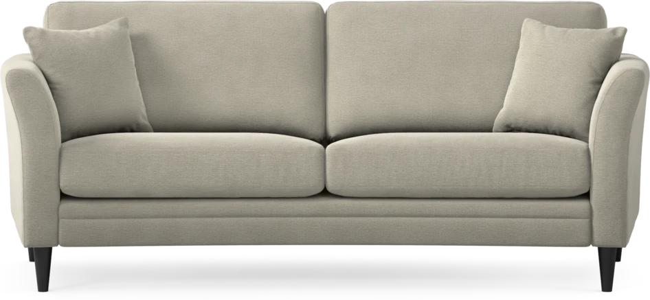 Eden - 2,5-sits soffa svängd - Brun