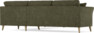 Eden - Hörnsoffa, 2,5+2,5-sits - Grön