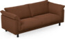 Cherrie - 3-sits soffa, fast klädsel - Orange