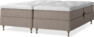 Delux Sense - Ställbar säng, dubbelsäng med bäddmadrass - Beige