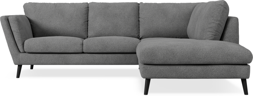 Madison Lux - 2-sits soffa med divan höger - Vit