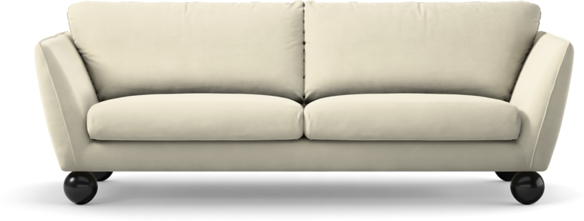 Madison Lux - 3-sits soffa - Vit