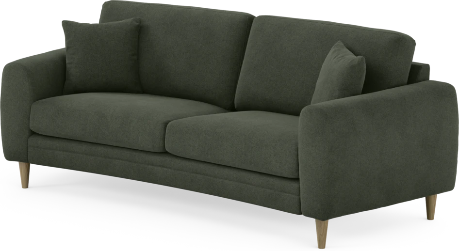 Eden - 2,5-sits soffa svängd - Grön