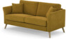 Eden - 2,5-sits soffa - Gul