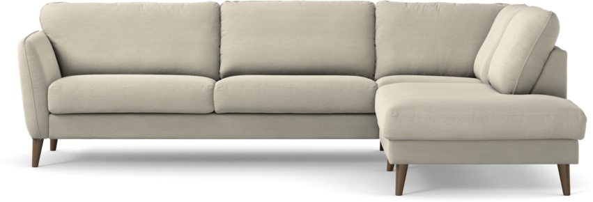 Bridge - 3-sits soffa med divan höger - Beige