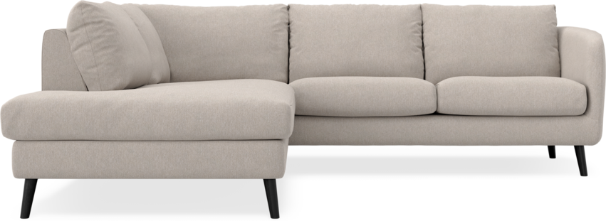 Madison - 2-sits soffa med divan vänster - Beige