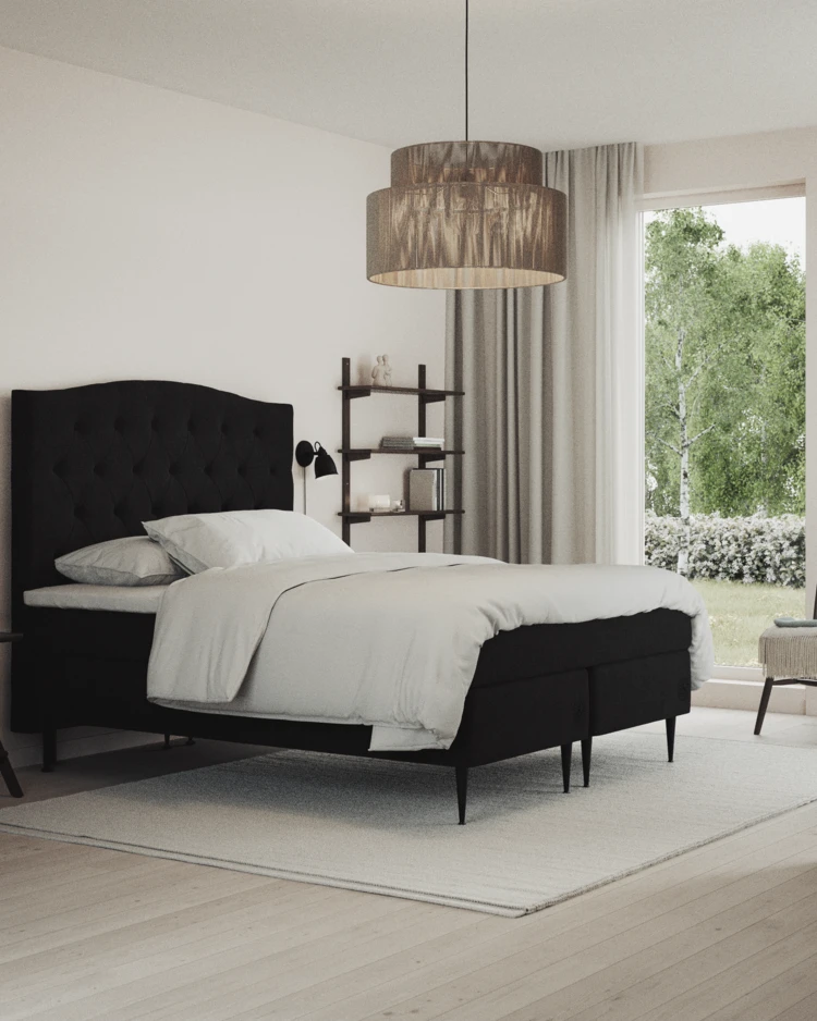 Asperö Comfort - Kontinentalsäng, dubbelsäng med bäddmadrass Comfort och sängben - inspiration