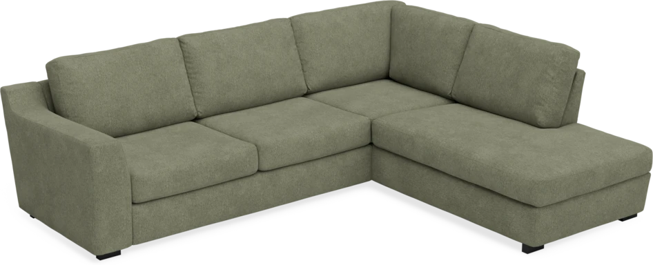 Friday - 2,5-sits soffa med divan höger - Vit