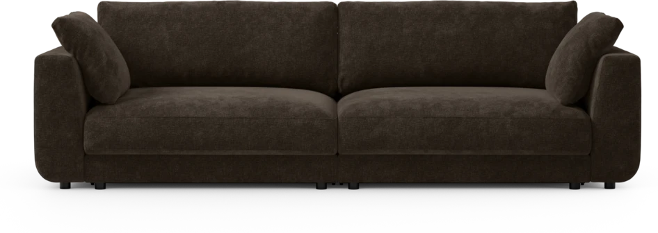 Amie - Bäddsoffa 4-sits - Brun