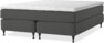 Delux Sense - Kontinentalsäng, dubbelsäng med bäddmadrass - Grå