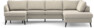 County - 3-sits soffa med schäslong vänster och divan höger - Beige