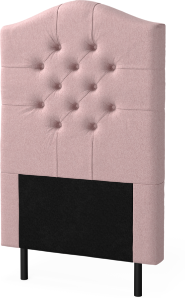 New York välvd - Sänggavel, 90-210 cm - Rosa