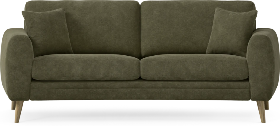 Eden - 2,5-sits soffa svängd - Grön