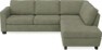 Friday - 2,5-sits soffa med divan höger - Vit
