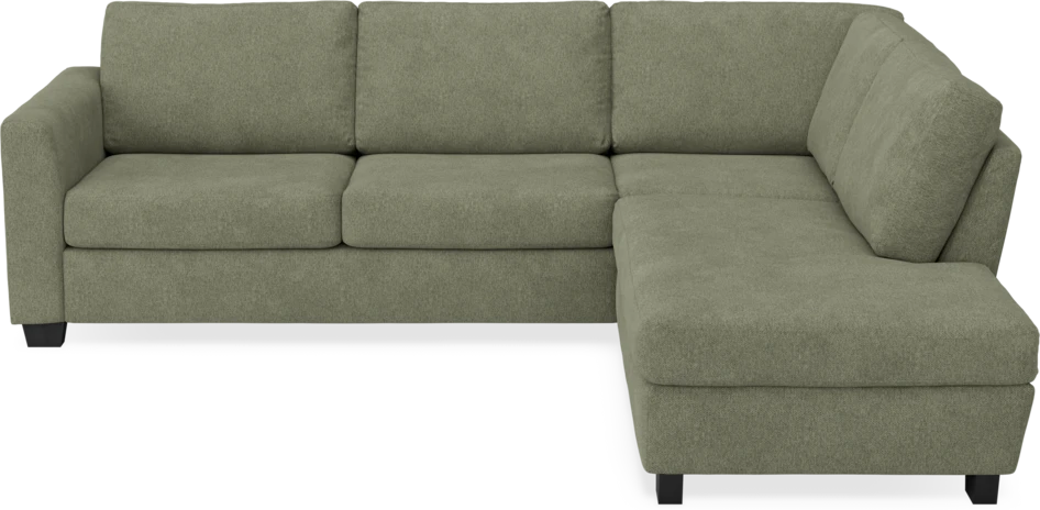 Friday - 2,5-sits soffa med divan höger - Vit