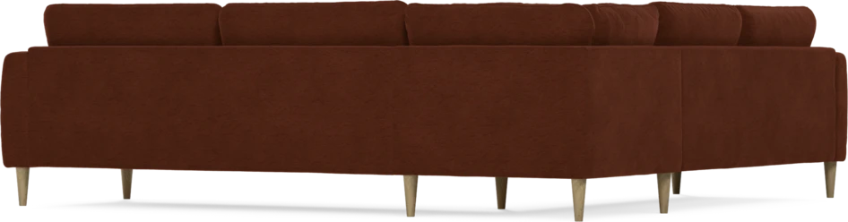 Bridge - Hörnsoffa, 2+3-sits - Orange