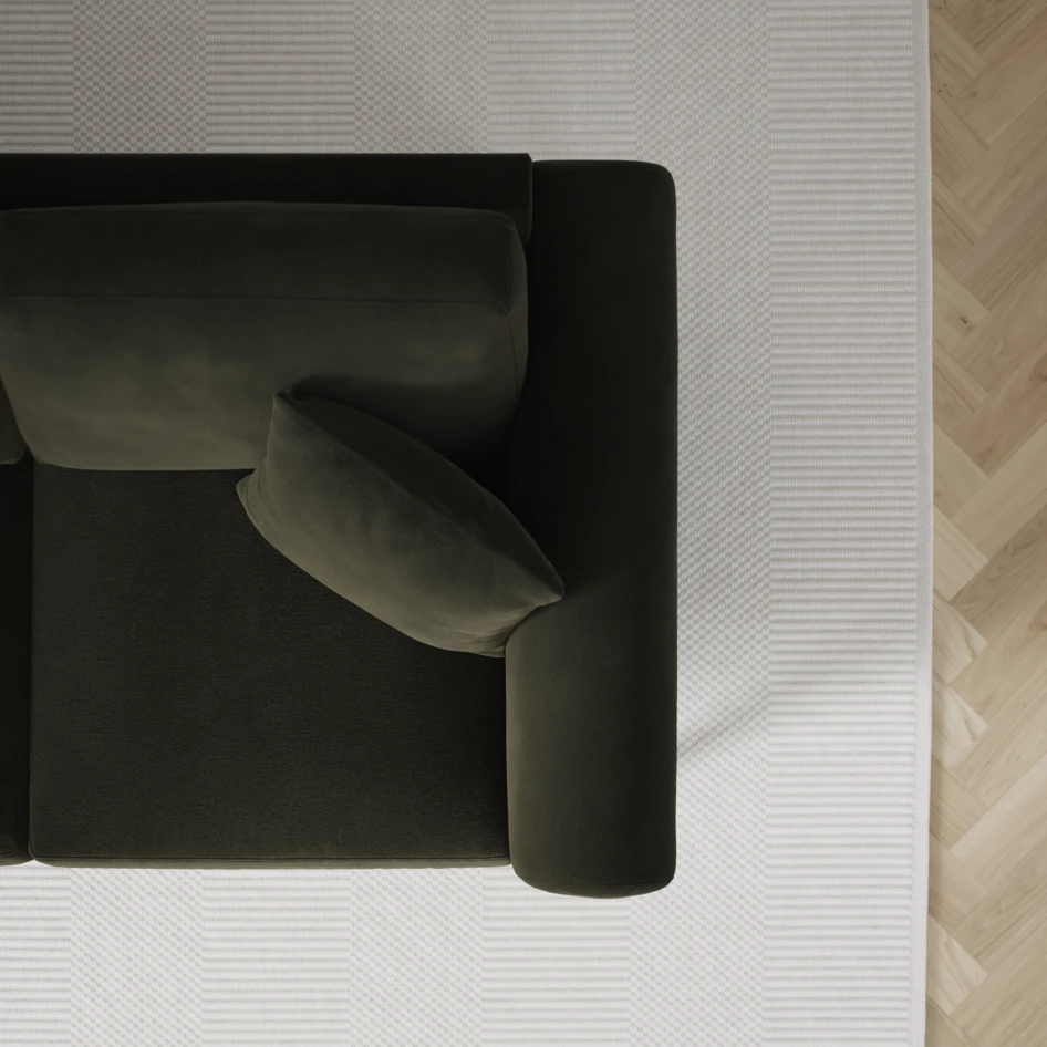 Eden - 2,5-sits soffa - Grön
