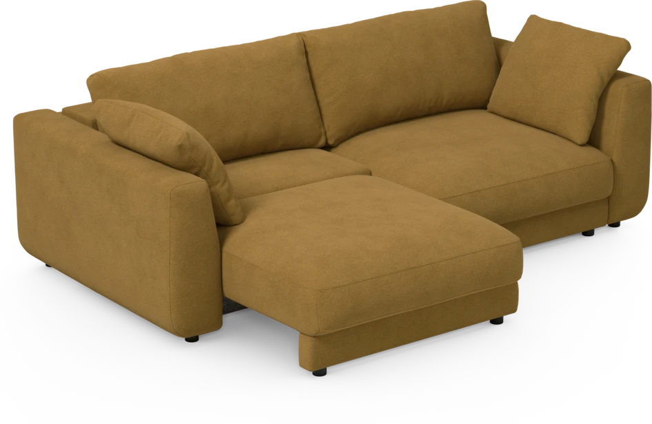 Amie - Bäddsoffa 3-sits - Orange