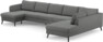 County - 4-sits soffa med schäslong vänster och divan höger - Grå