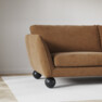Madison Lux - 3-sits soffa med divan höger - Brun