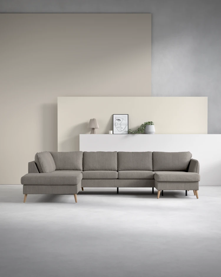 County - 3-sits soffa med divan vänster och schäslong höger - inspiration