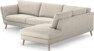 Madison Lux - 3-sits soffa med divan höger - Beige