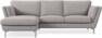 Madison Lux - 2-sits soffa med schäslong vänster - Beige
