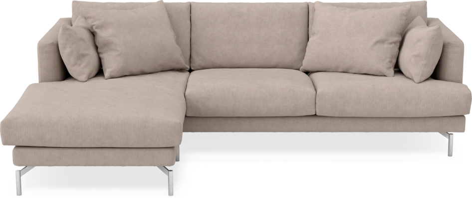 Harper - 4-sits med schäslong vänster - Beige