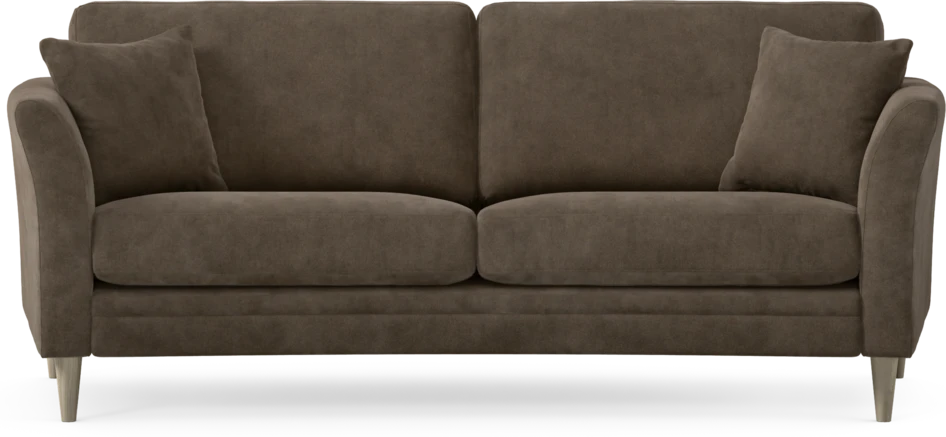 Eden - 2,5-sits soffa svängd - Brun