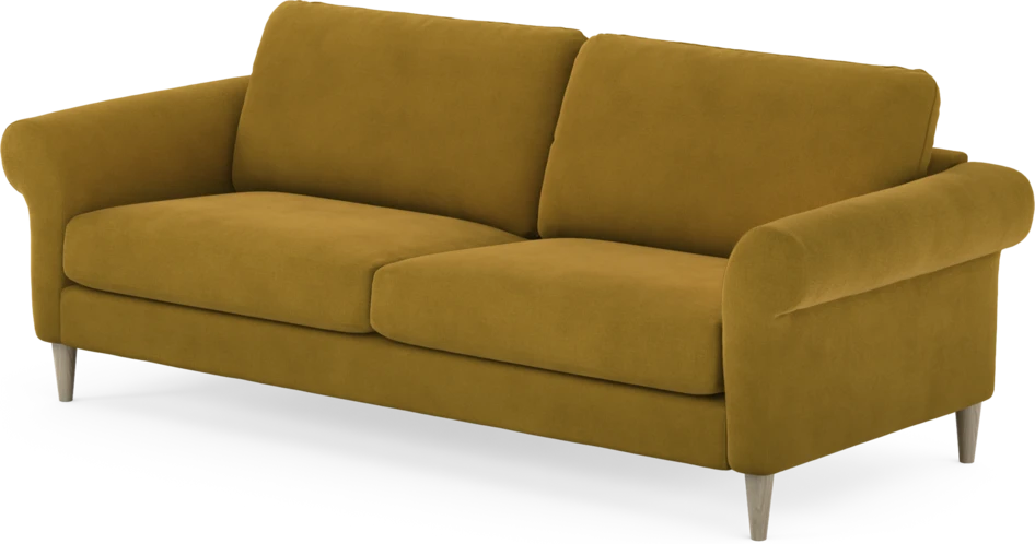 Bridge - 3-sits soffa - Gul