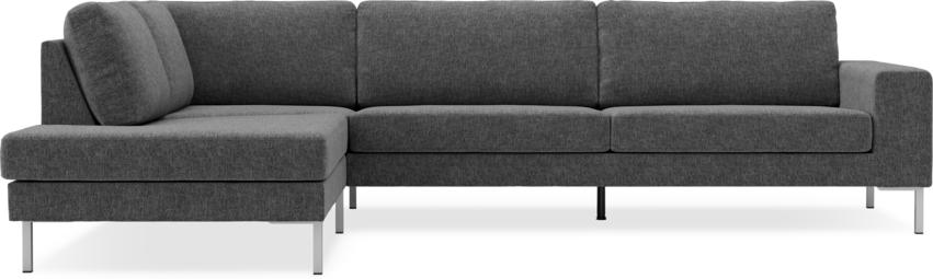 Sierra - 3-sits soffa med divan vänster - Grå