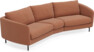 Madison - 3-sits soffa svängd, 90 cm - Orange