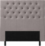 Delux Pikerad XL - Sänggavel, 90-210 cm - Grå