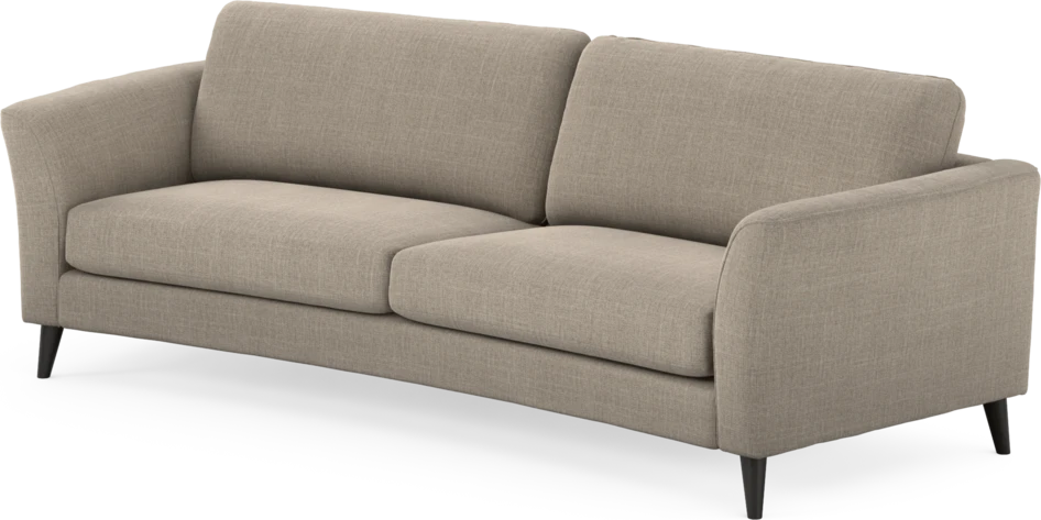 Bridge - 3-sits soffa svängd - Beige