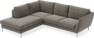 Madison - 2-sits soffa med divan vänster - Grå