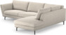 Madison Lux - 3-sits soffa med divan höger - Beige
